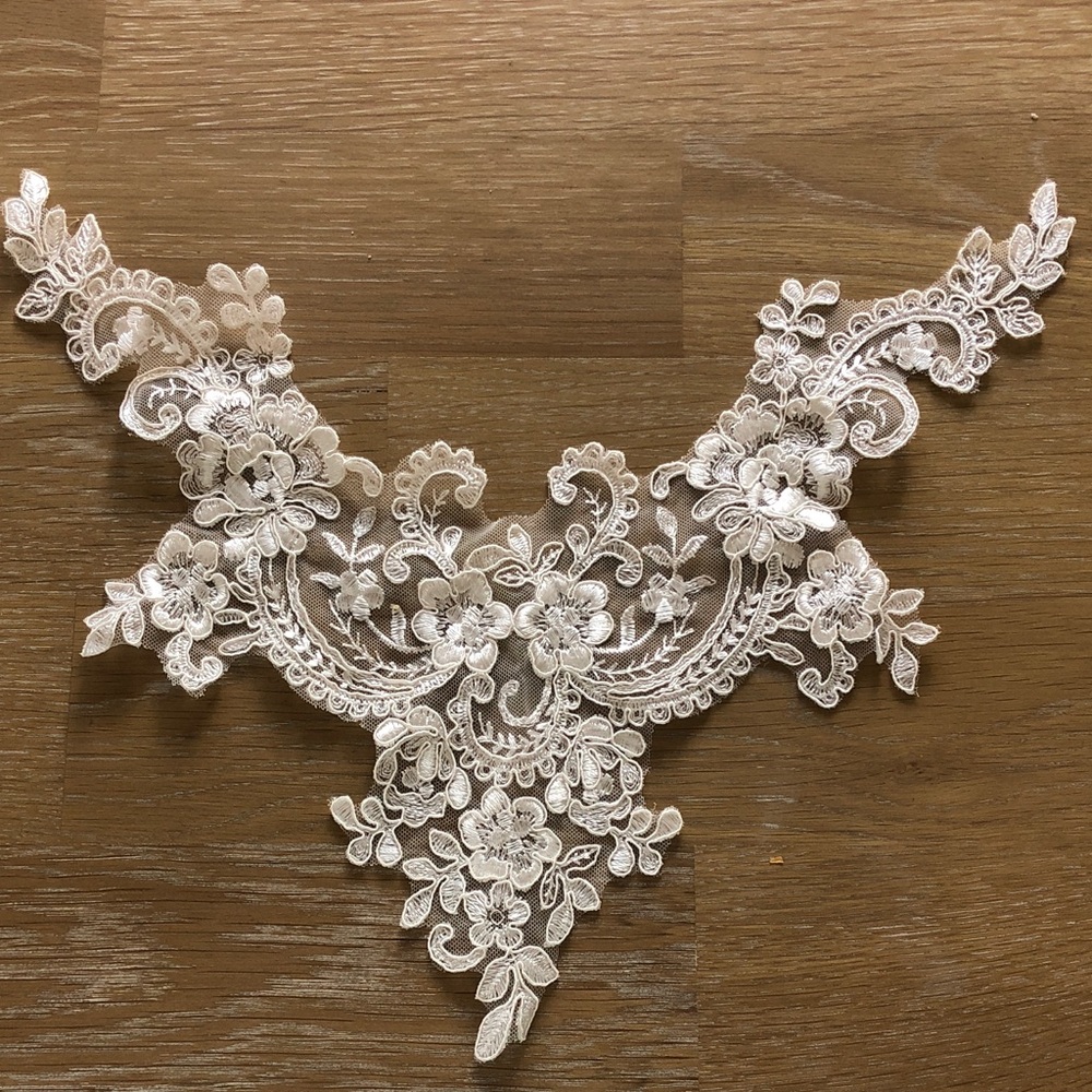 Elegant Lace Applique
